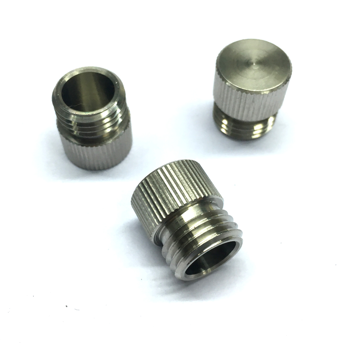 Skru Knurled Pemesinan CNC Aluminium